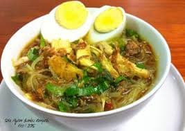 Soto Ayam Plus Telur